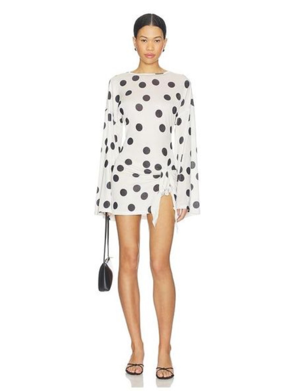 Lioness Cosmic Mini Dress in Moonlight Polka